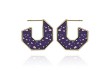 Boucles d'oreilles Symmetry (coloris au choix)