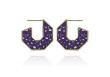 Boucles d'oreilles Symmetry (coloris au choix)