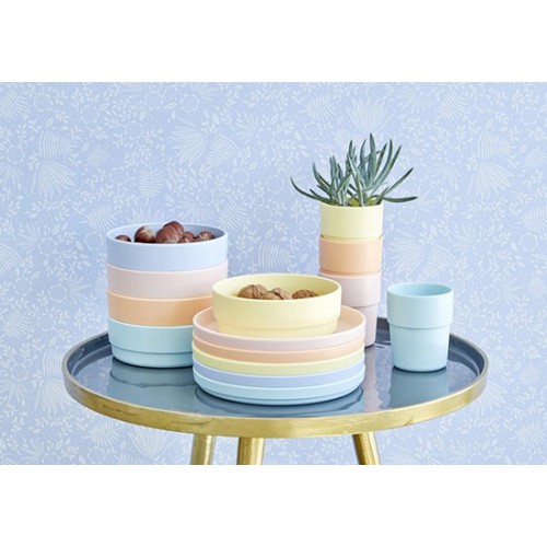 Assiette - Collection Natural fibre (coloris au choix)