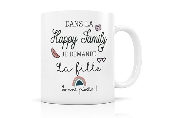 Dans la Happy family, je demande la fille