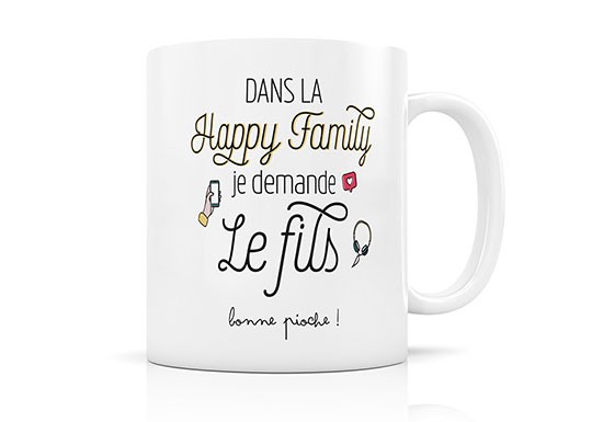 Dans la Happy family, je demande le fils