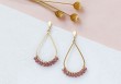 Boucles d'oreilles Sahara (coloris au choix)