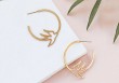 Boucles d'oreilles Swallow Hoop