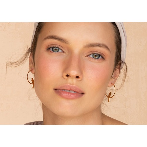 Boucles d'oreilles Canary Hoop