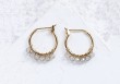 Boucles d'oreilles Snow hoop