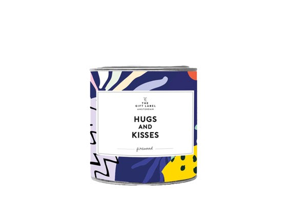 Grande bougie - Hugs and kisses