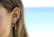 Boucles d'oreilles Alaia long