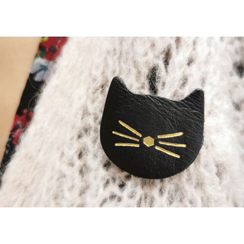 Broche Chat (coloris au choix)