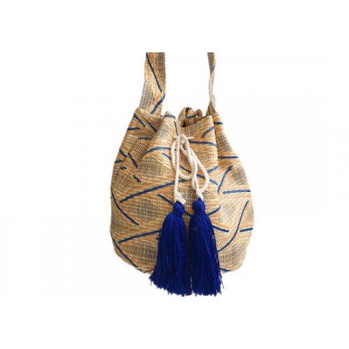 Sac seau Hanaé - Bleu