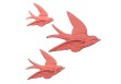 Flying swallow terracotta
