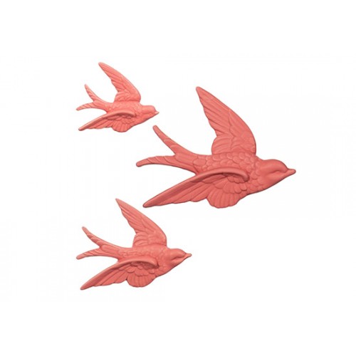Flying swallow terracotta