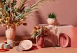 Vase Matt rose