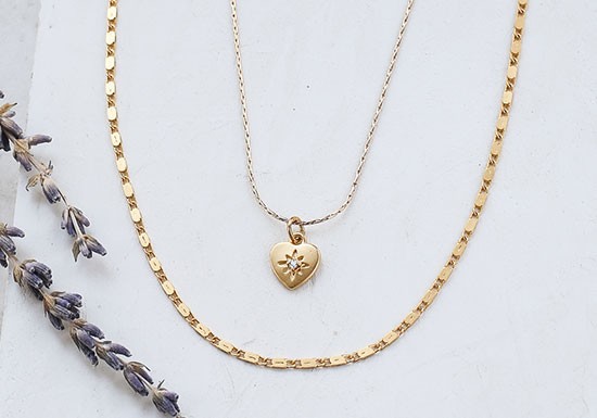 Collier Amour 2 rangs