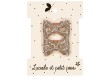 Lot 2 barrettes mini papillon - Glitter or