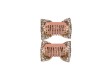 Lot 2 barrettes mini papillon - Glitter or