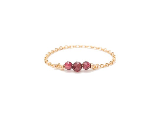 Bague chaîne deals