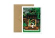 Carte postale Yoga terrasse
