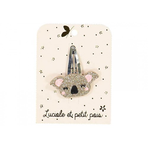Barrette Koala doré
