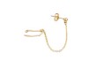 Boucle d'oreille puce grelot et mini climber