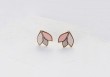 Boucles d'oreilles Tulip Post (coloris au choix)