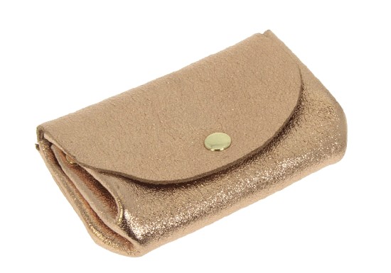Porte-monnaie Salomé Rose gold