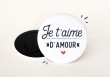Magnet Je t'aime d'amour