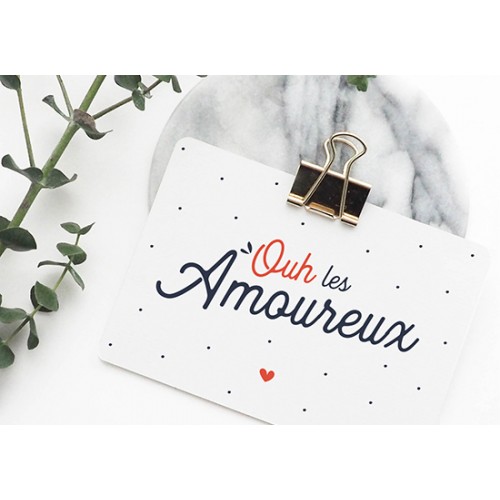 Carte Ouh les amoureux