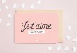Carte Je t'aime tout plein