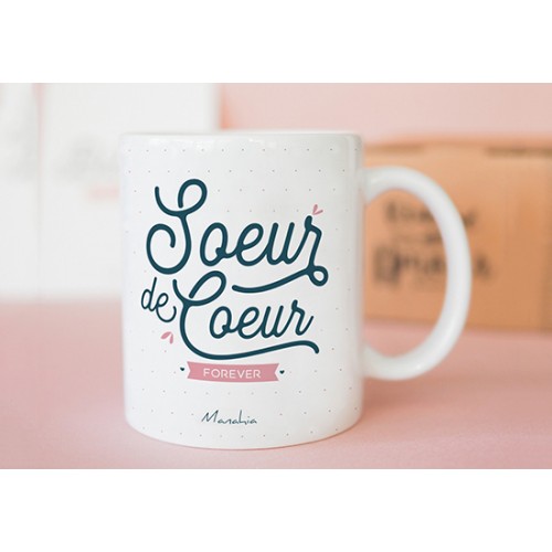 Mug Sœur de cœur forever