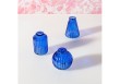 3 Mini vases en verre