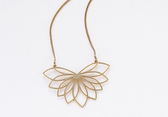 Collier Dahlia long