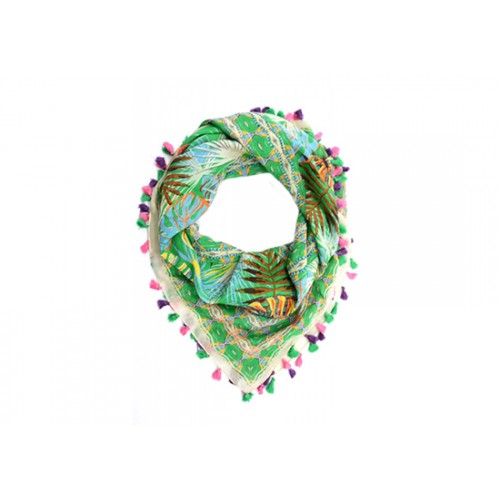 Foulard Naia - vert