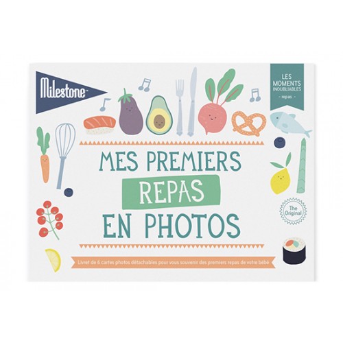 Livret de 6 cartes Mes premiers repas