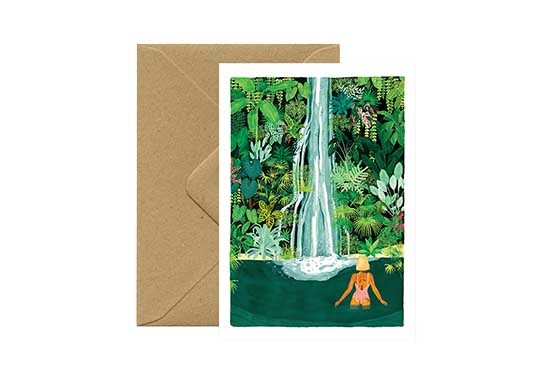 Carte postale Waterfall
