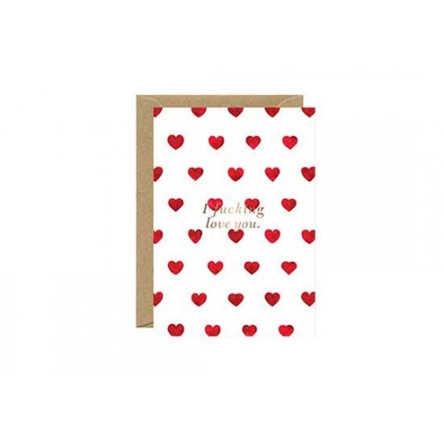Carte postale I fucking love you