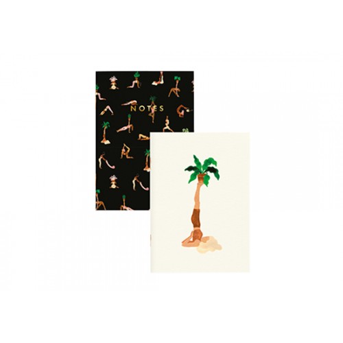 Set de 2 carnets - Yoga