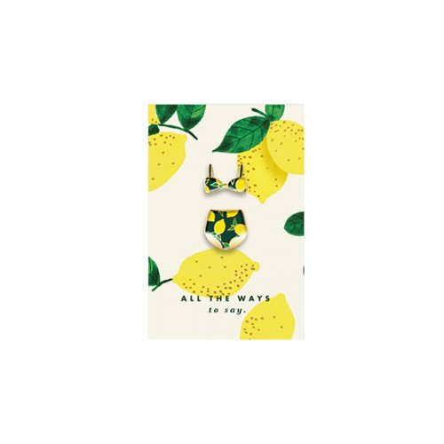 Pin's - Lemon Swim suit