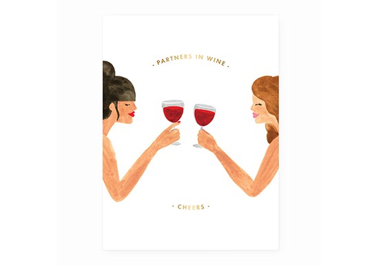 Petite affiche Partners in Wine