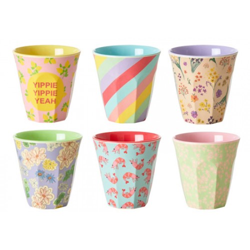 Pack de 6 gobelets small "YIPPIE YIPPIE YEAH"