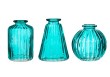 3 Mini vases en verre