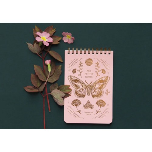 Bloc notes Papillon