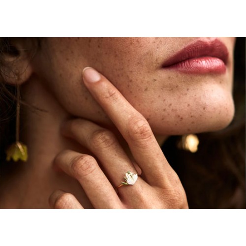 Petite bague Magnolia