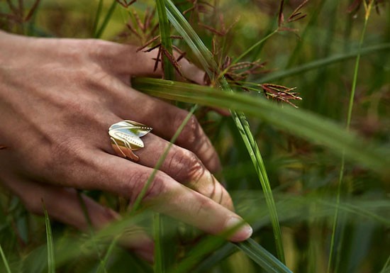 Grande bague Magnolia