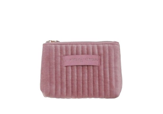 Petite pochette Velours - Rose