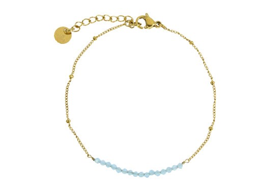 Bracelet Anna - Aigue marine