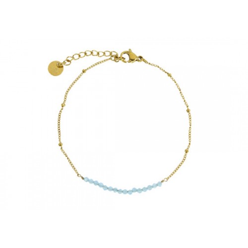 Bracelet Anna - Aigue marine