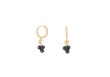 Boucles d'oreilles Mini Polly - Onyx