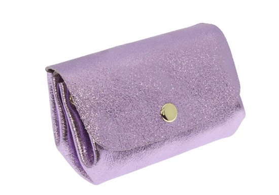 Porte-monnaie Salomé Rose violette