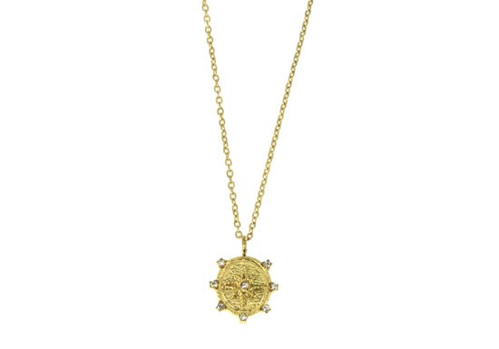 Collier Chakra - blanc