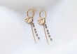 Boucles d'oreilles Alma Long (coloris au choix)